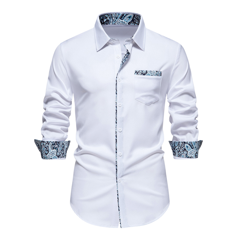 Men's Long Sleeve Polo | Fitted & Polished