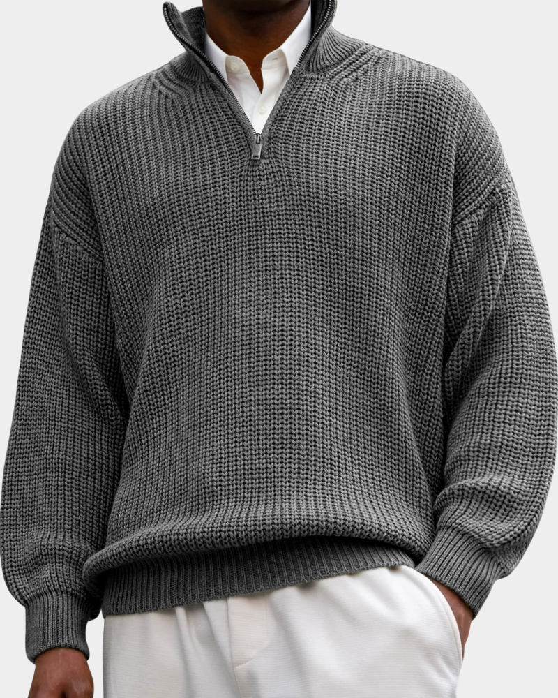 Men's Long Sleeve Polo Shirt | Warm & Versatile