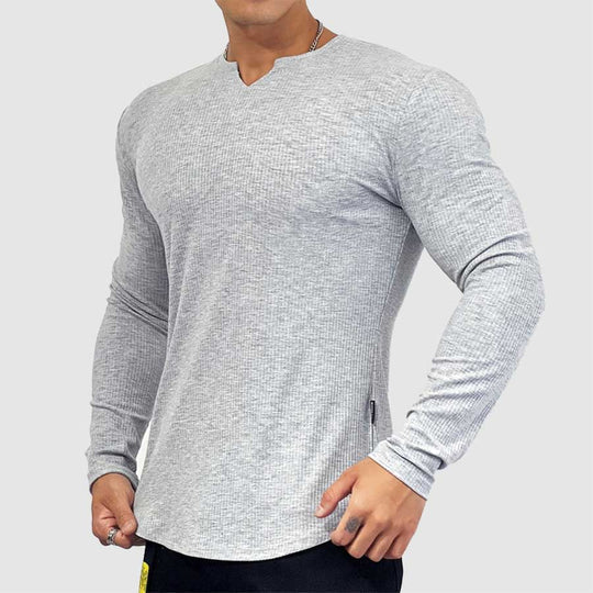Men's Long Sleeve Top | Fitted & Comfortable