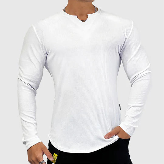 Men's Long Sleeve Top | Fitted & Comfortable