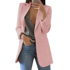 Women's Long Blazer | Elegant & Comfortable
