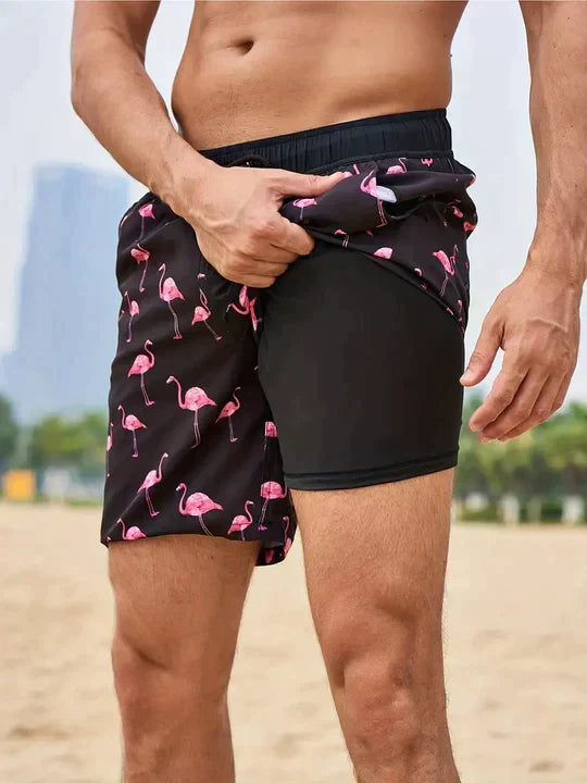 Zack | Tropical Quick-Dry Shorts