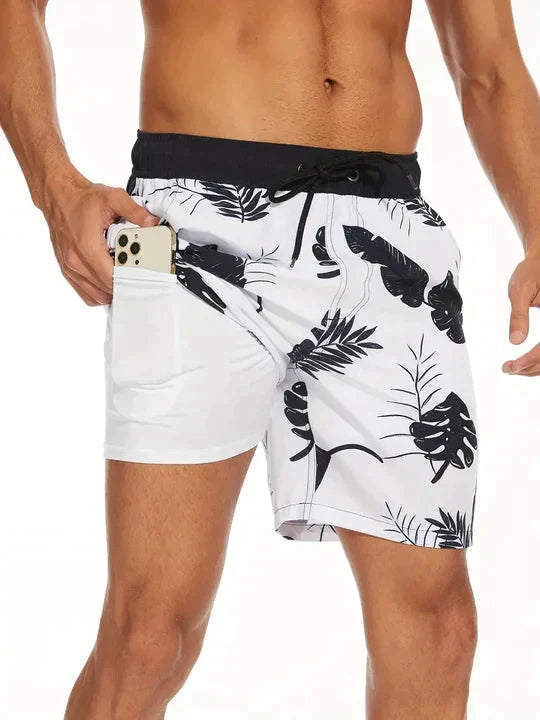 Zack | Tropical Quick-Dry Shorts