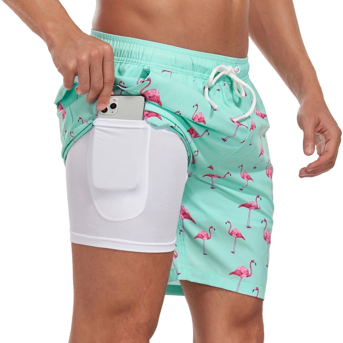 Zack | Tropical Quick-Dry Shorts