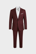 mens classic tailored suit blazer and trousers formal outfit | Avellory