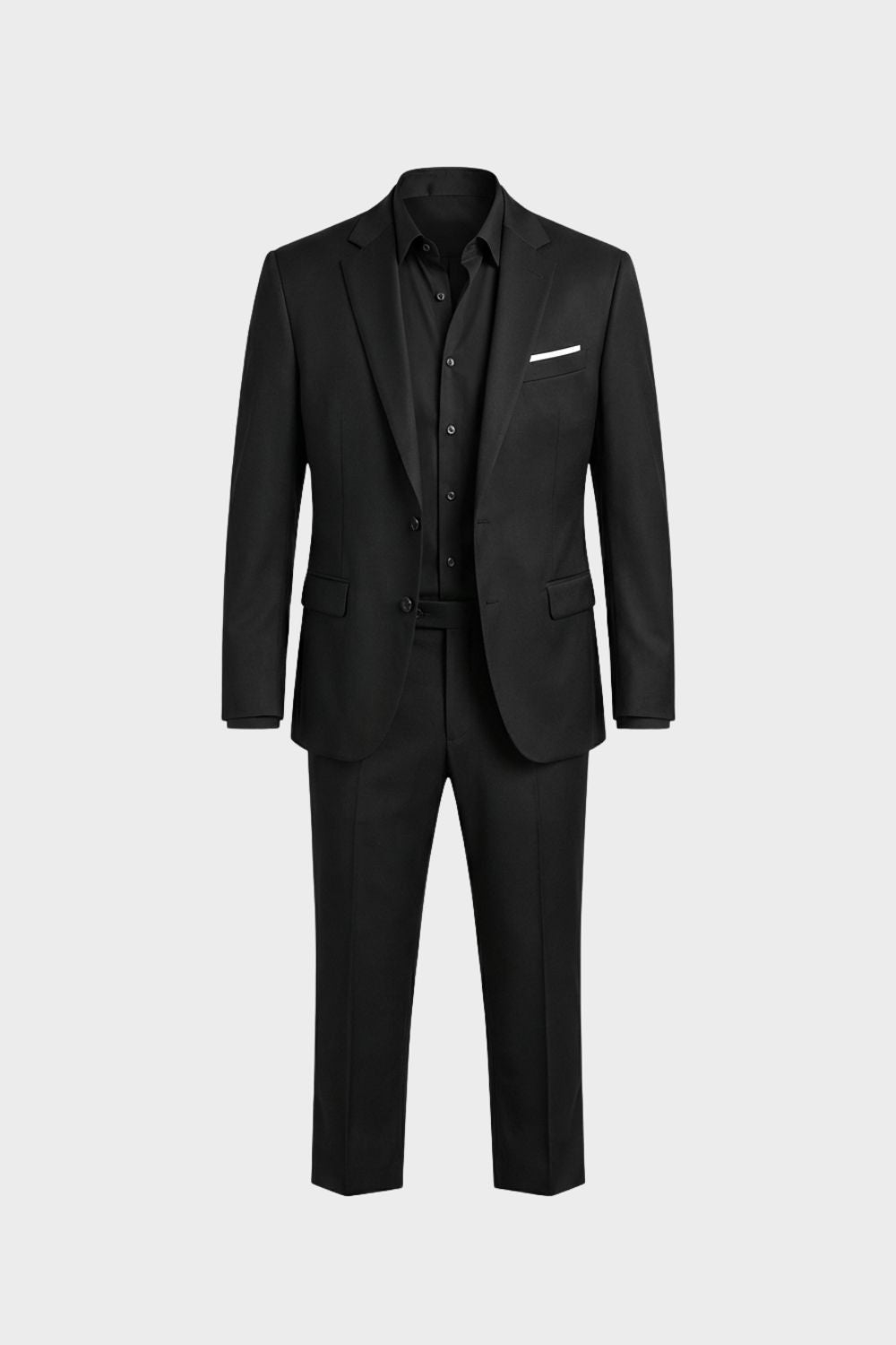 mens classic tailored suit blazer and trousers formal outfit | Avellory