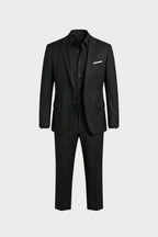 mens classic tailored suit blazer and trousers formal outfit | Avellory