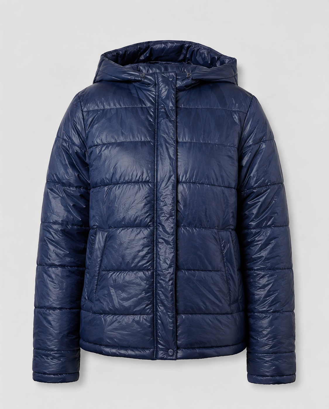 Women's Quilted Jacket | Hood & Pockets