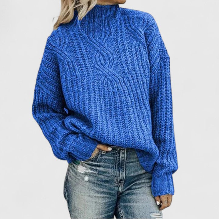 Women's Winter Jumper | Ribbed & Long Sleeves