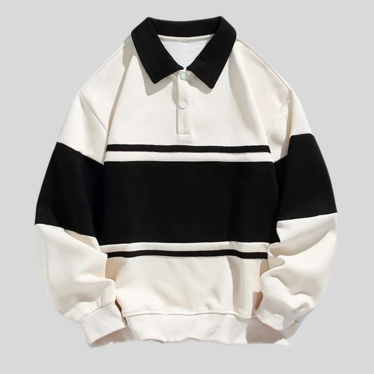 Men's Polo Jumper | Warm & Comfortable