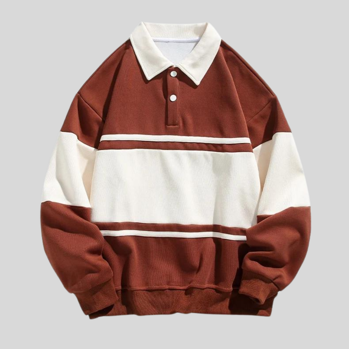Men's Polo Jumper | Warm & Comfortable