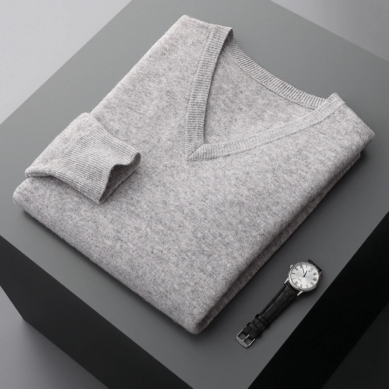 Men's Jumper | V-Neck & Warm