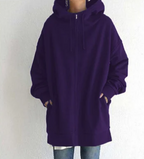 Women's Zip-Up Hoodie | Warm & Comfortable