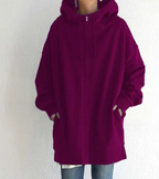 Women's Zip-Up Hoodie | Warm & Comfortable