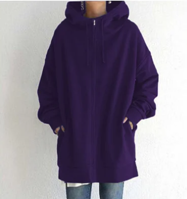 Women's Zip-Up Hoodie | Warm & Comfortable