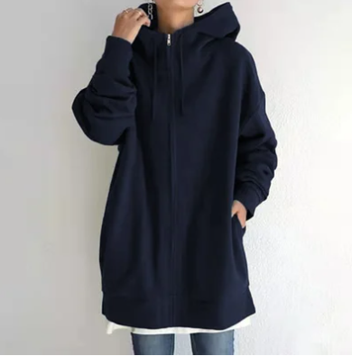 Women's Zip-Up Hoodie | Warm & Comfortable