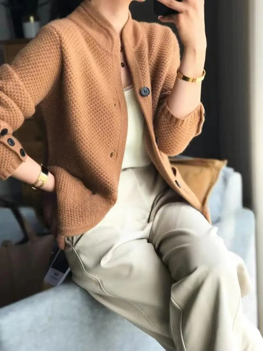 Women's Cardigan | Button Fastening & Flowing Fit