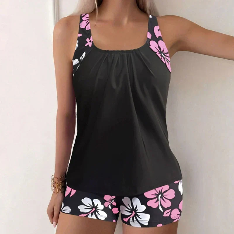 Rina | Stylish Two-Piece Swimsuit Set for Summer & Beach