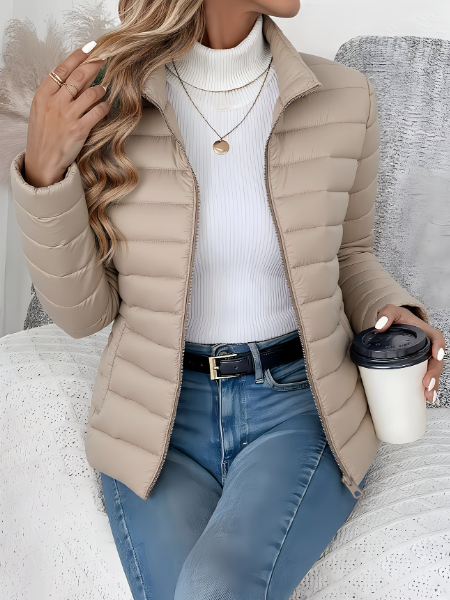 Women's Quilted Jacket | Breathable & Slim Cut