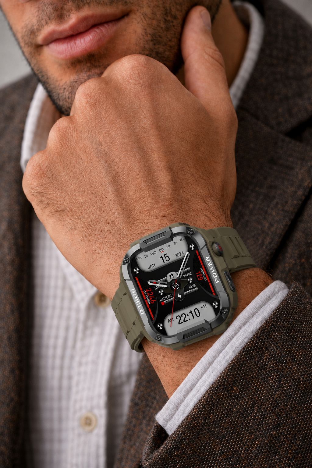 Smartwatch Pro | Indestructible Smartwatch for iOS & Android