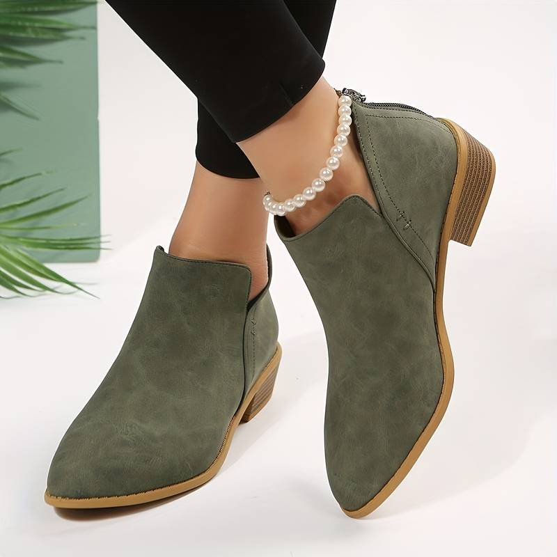 Women's Ankle Boots | Low Heel & Timelessly Elegant