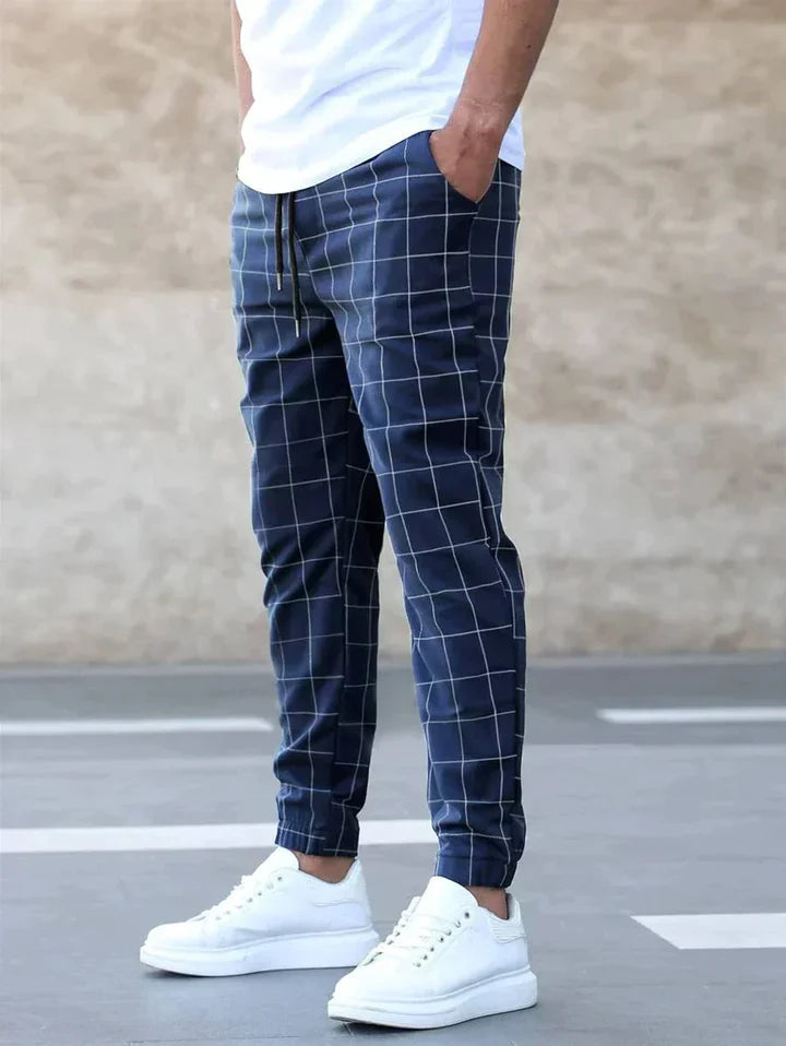 Men's Stretch Trousers | Drawstring & Easy Freedom of Movement