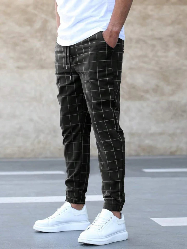 Men's Stretch Trousers | Drawstring & Easy Freedom of Movement