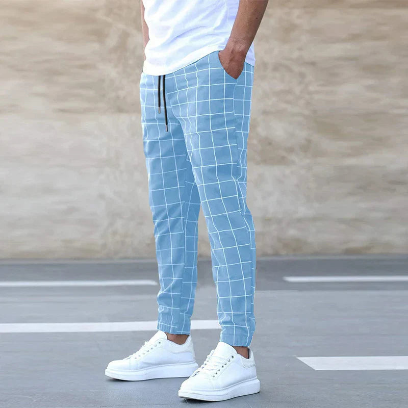 Men's Stretch Trousers | Drawstring & Easy Freedom of Movement