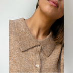 Women's Cardigan | Collared & Soft Handle