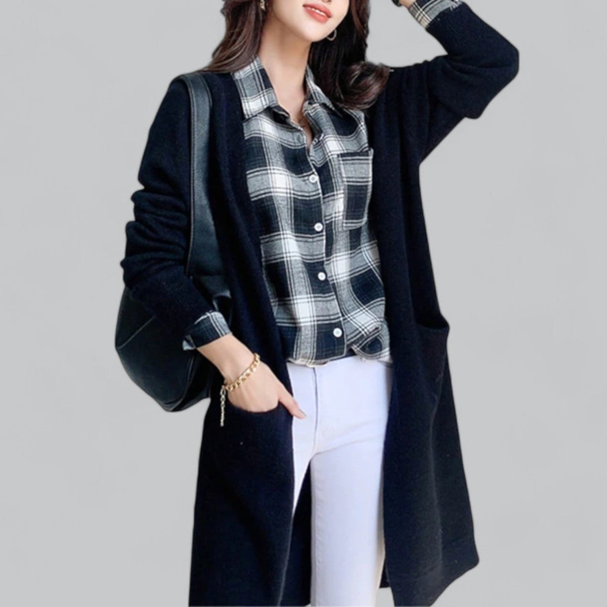 Women's Cardigan | Longline & Warm