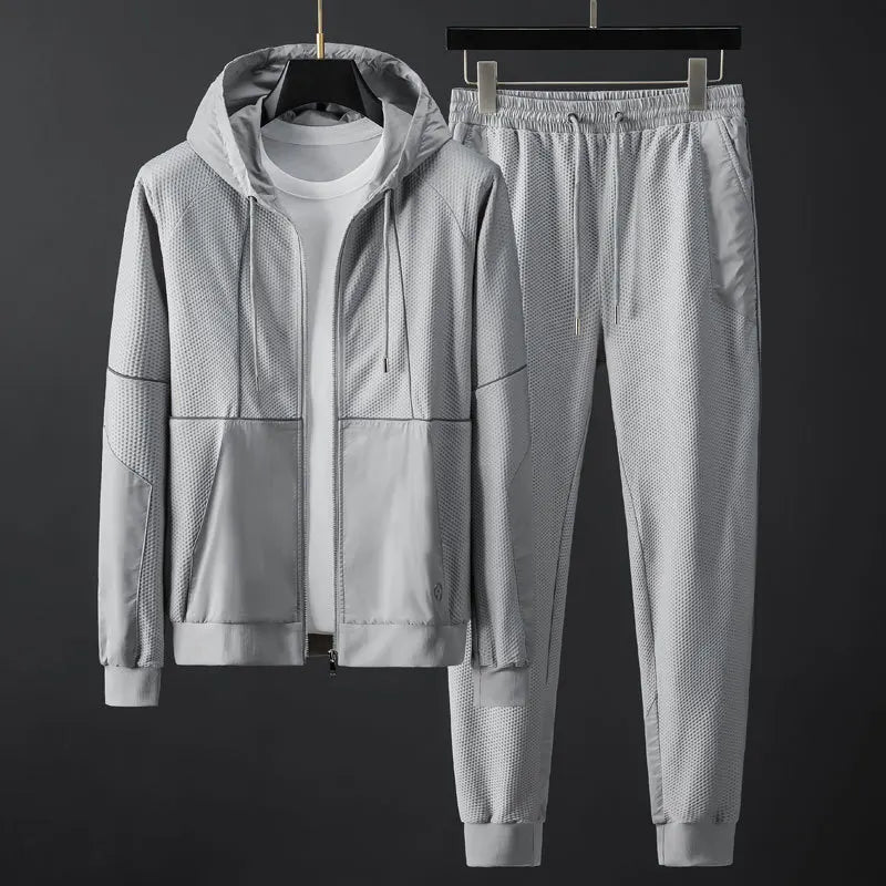Men's Tracksuit Set | Comfortable & Versatile with Hood