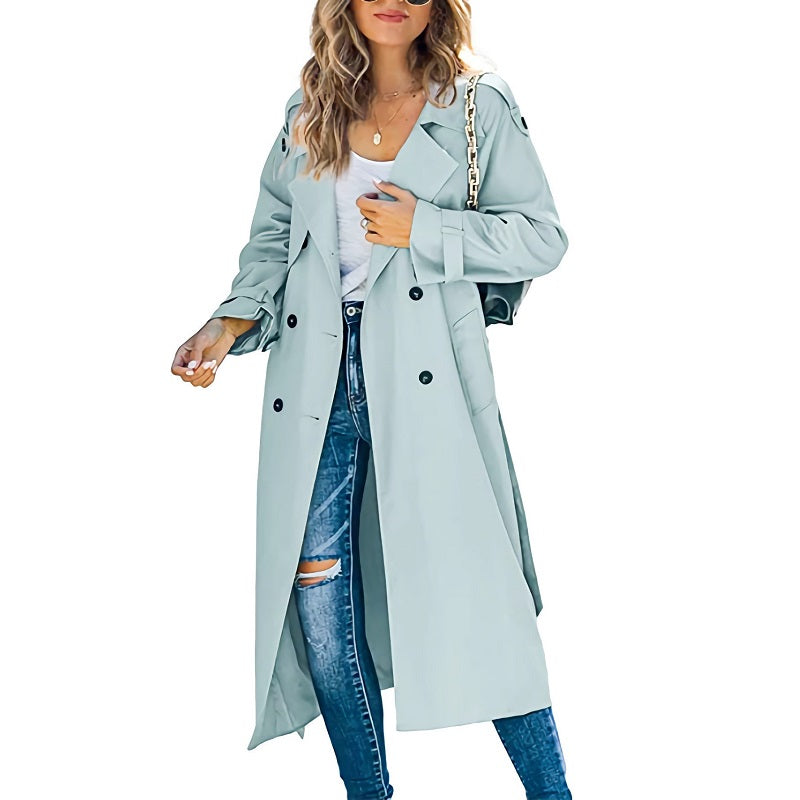 Women's Trench Coat | Long & Elegant