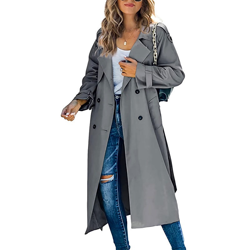 Women's Trench Coat | Long & Elegant
