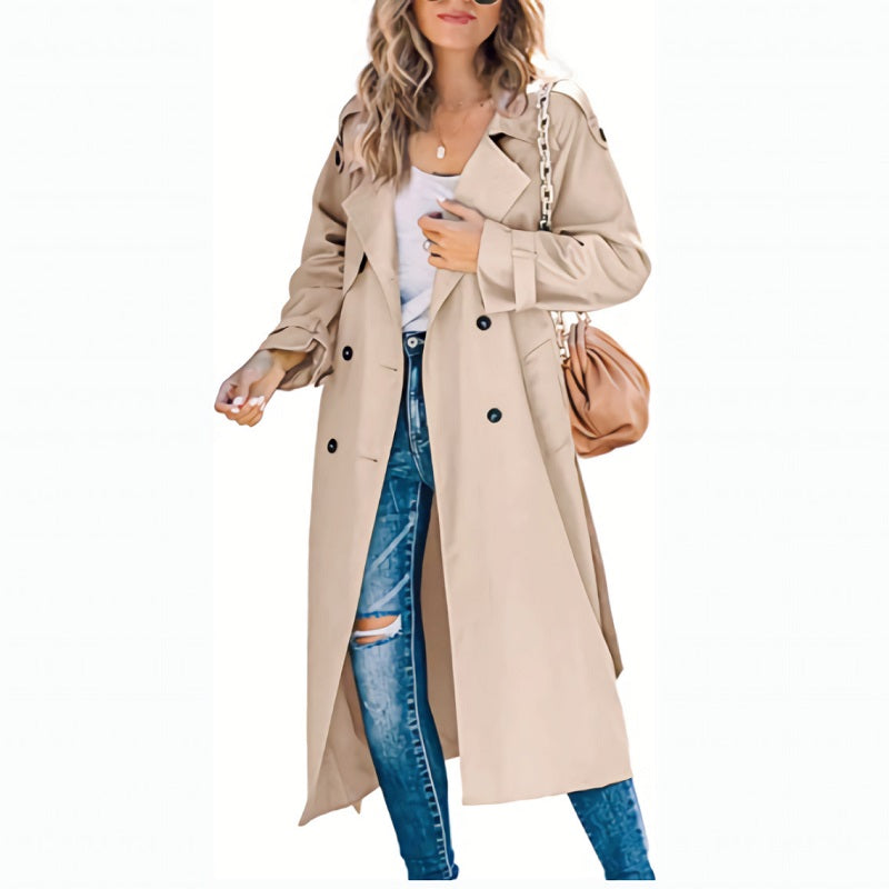 Women's Trench Coat | Long & Elegant
