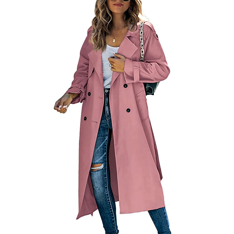 Women's Trench Coat | Long & Elegant