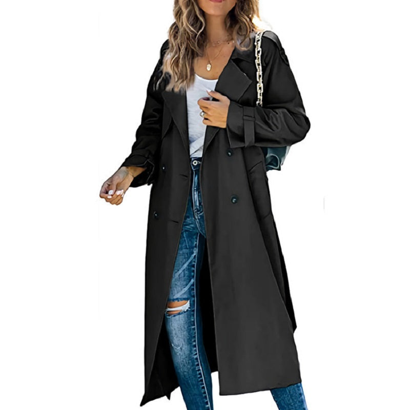 Women's Trench Coat | Long & Elegant