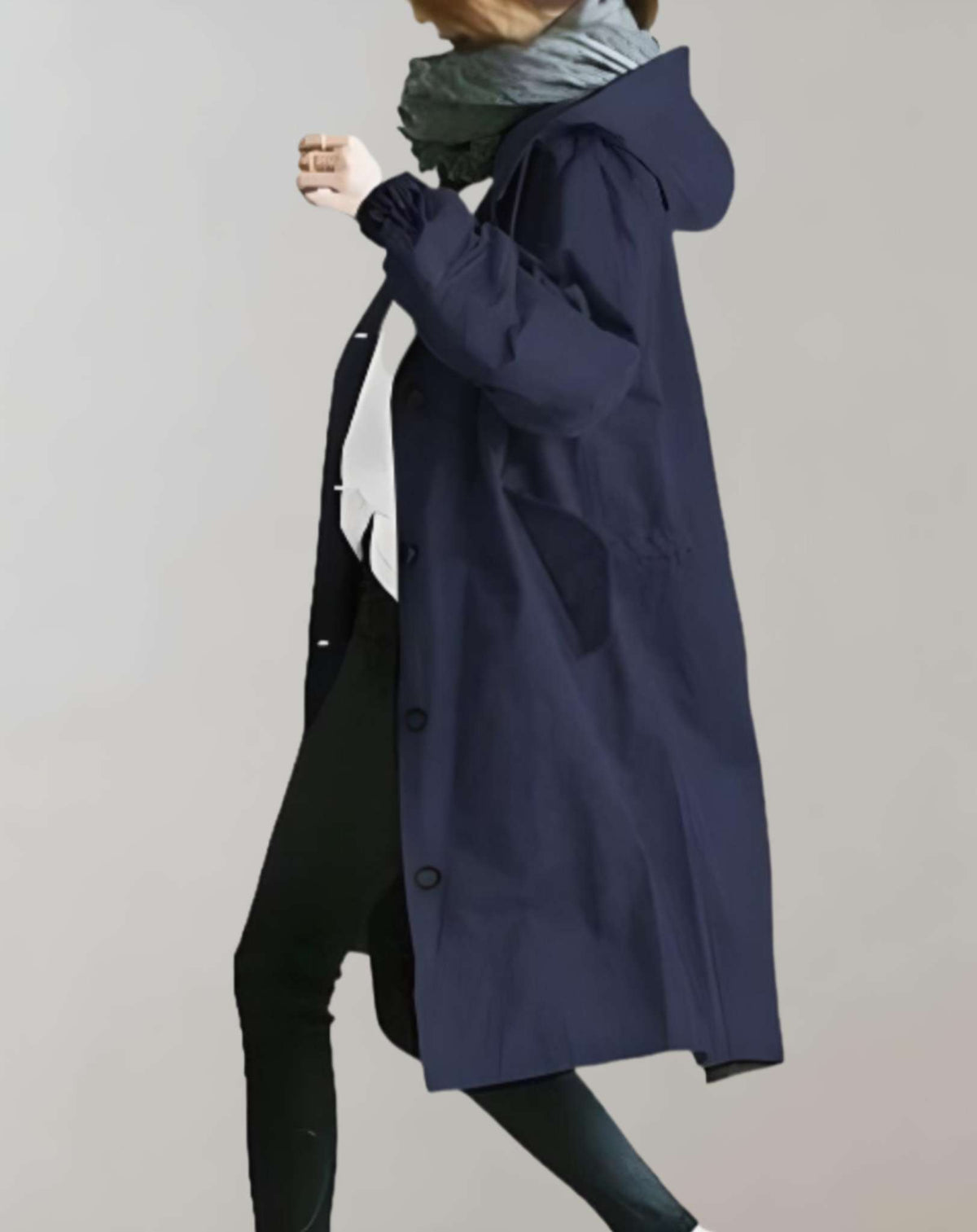 Women's Trench Coat | Water-Resistant & Warm