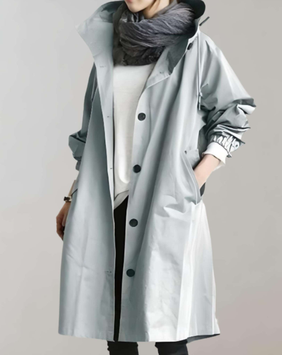 Women's Trench Coat | Water-Resistant & Warm