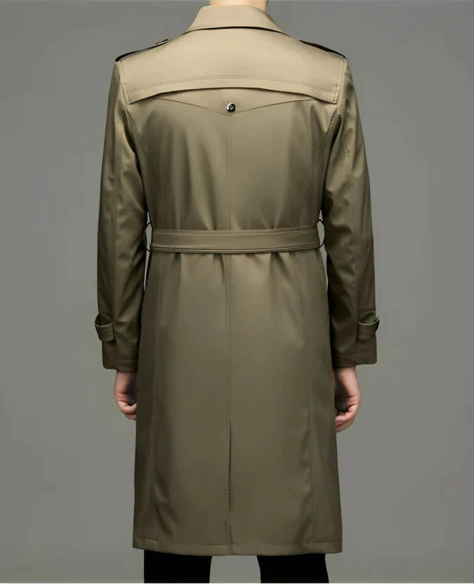 Men's Trench Coat | Longline & Elegant