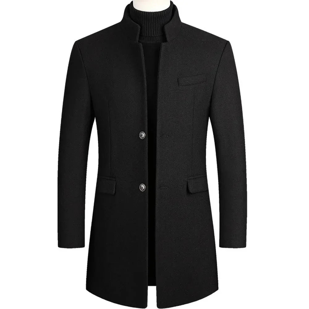 Men's Wool Coat | Classic & Elegant