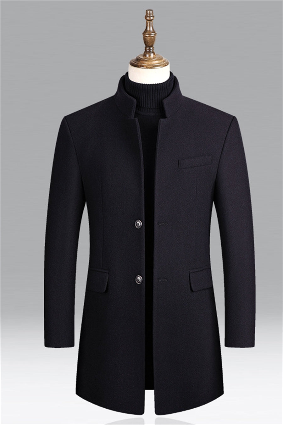 Men's Wool Coat | Classic & Elegant