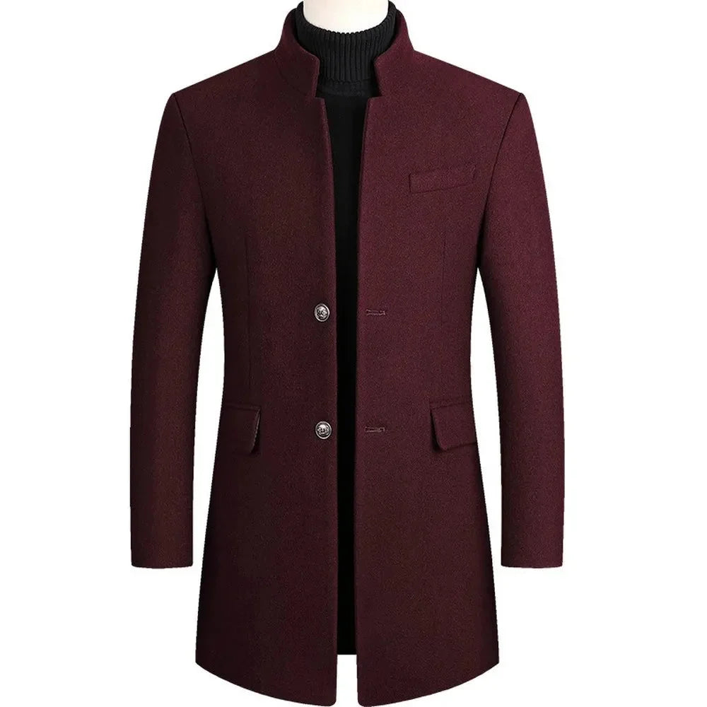 Men's Wool Coat | Classic & Elegant