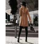 Women's Winter Jacket | Button Front & Classic Collar