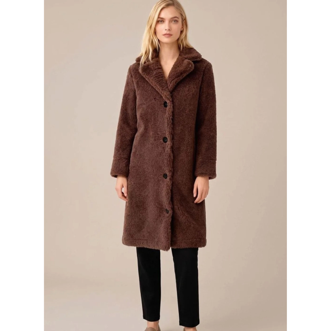Women's Long Winter Jacket | Soft & Warm