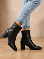 Women's Ankle Boots | Block Heel & Comfortable Support