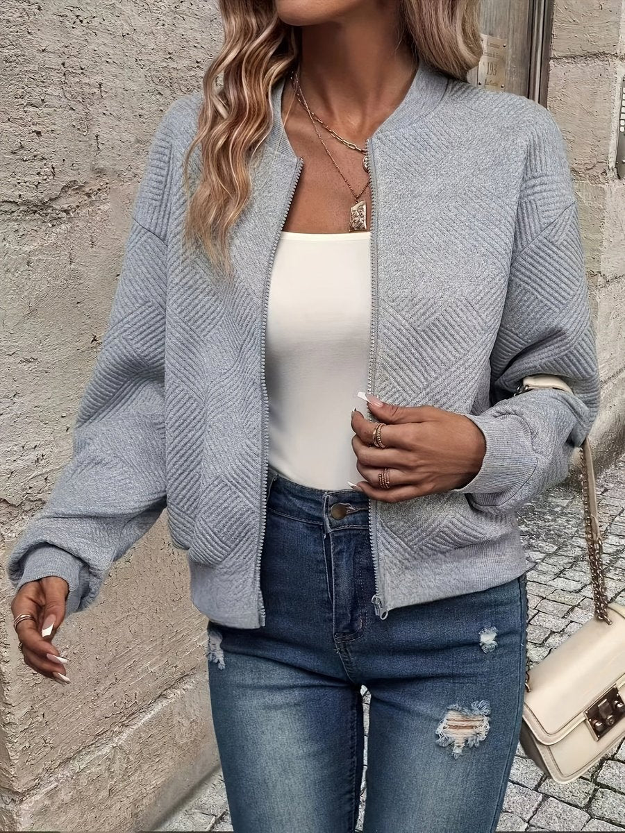 Women's Quilted Jacket | Lightweight & Cropped at the Waist