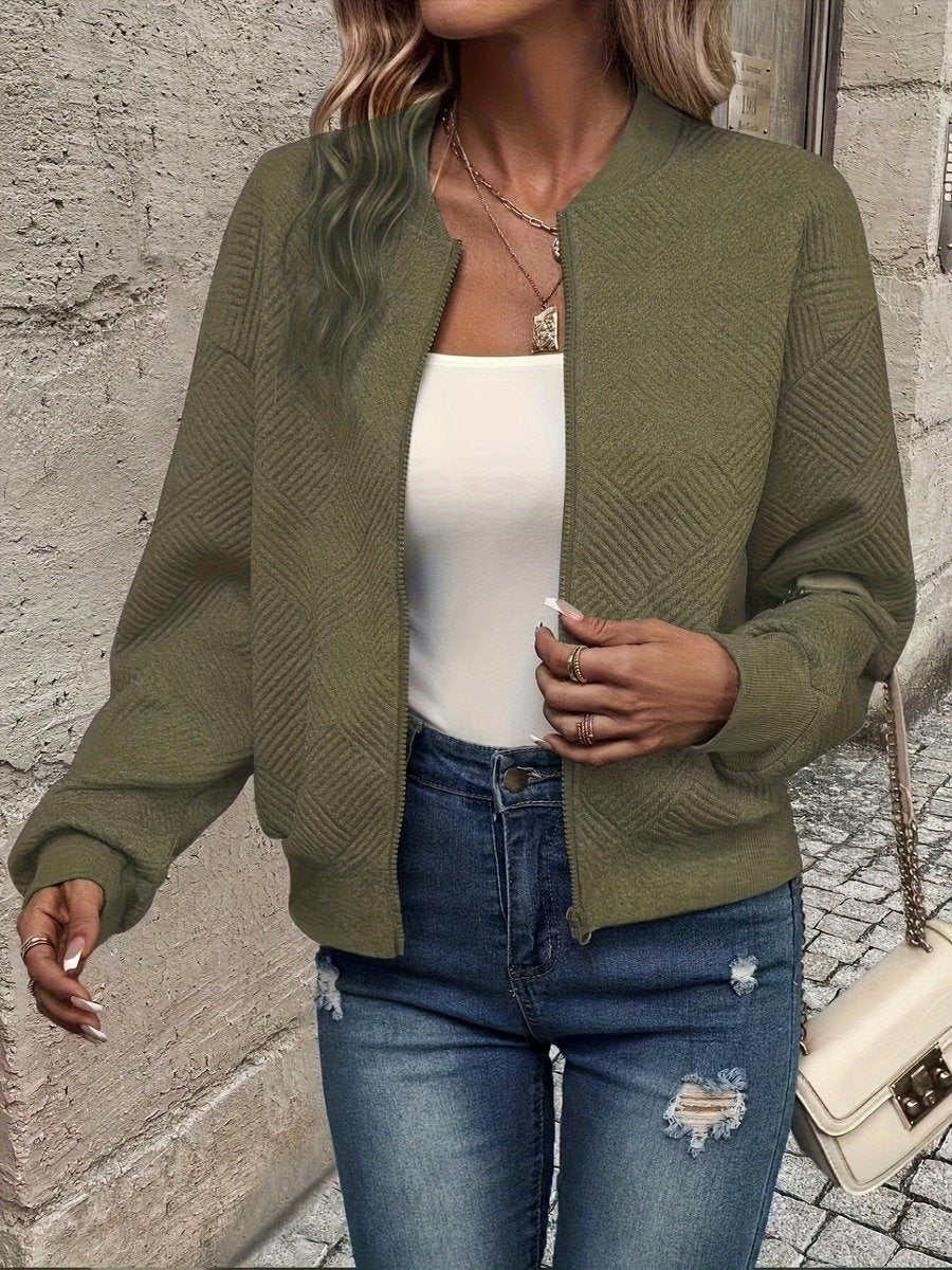 Women's Quilted Jacket | Lightweight & Cropped at the Waist