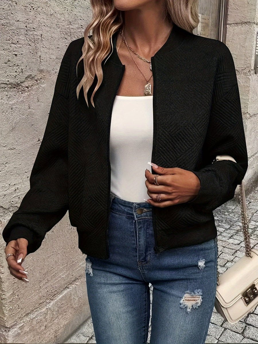 Women's Quilted Jacket | Lightweight & Cropped at the Waist