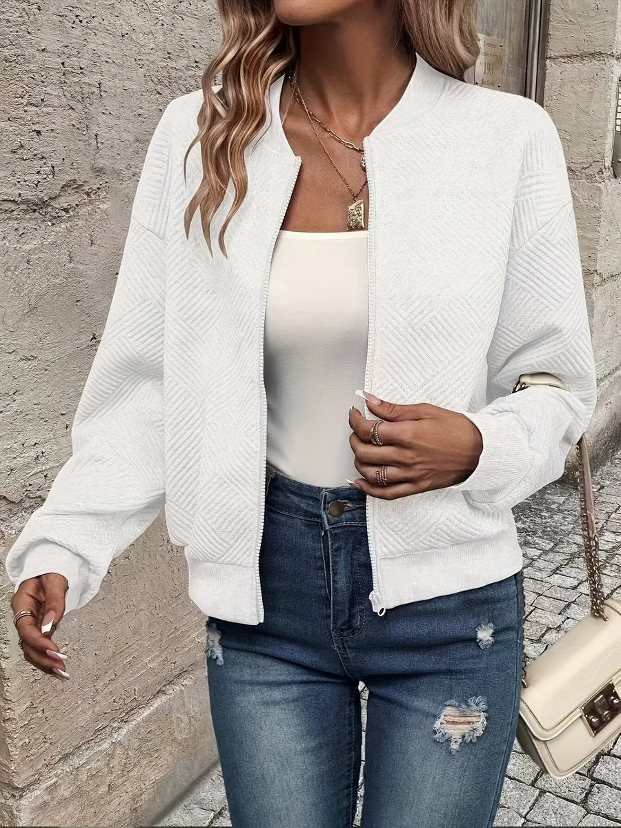 Women's Quilted Jacket | Lightweight & Cropped at the Waist