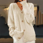 Women's Cardigan | Elegant Button Front